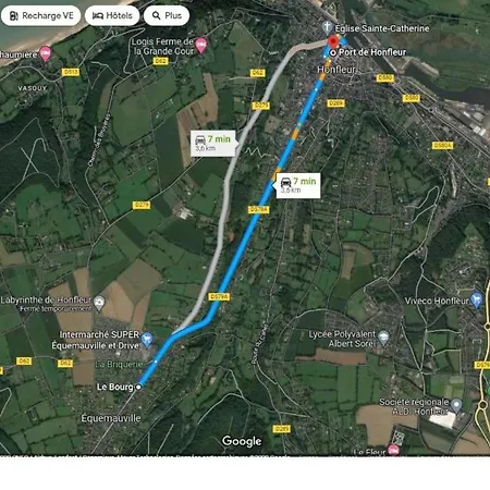 Daire Le Spacieux Honfleur Plage 10Min *