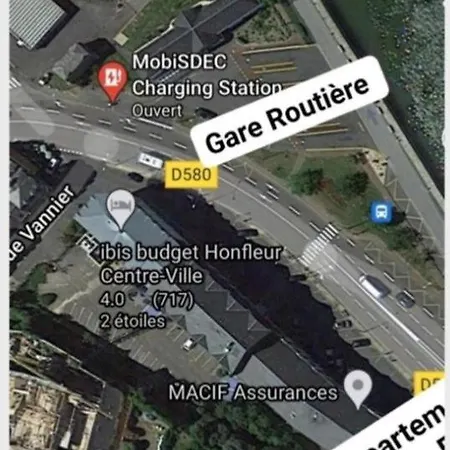 Appart Jacuzzi Terrasse Parking 10Min Port D'Honfleur Plage Honfleur