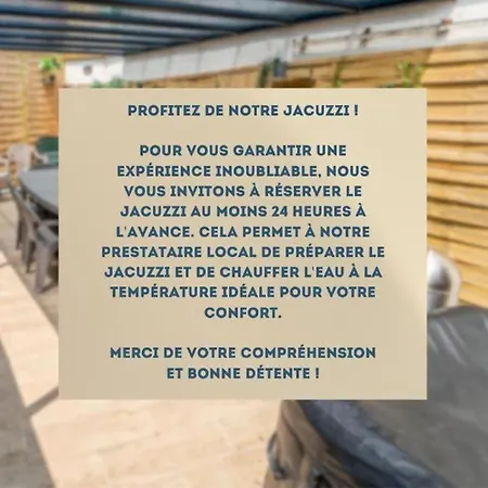 Appart Jacuzzi Terrasse Parking 10Min Port D'Honfleur Plage Apartment *
