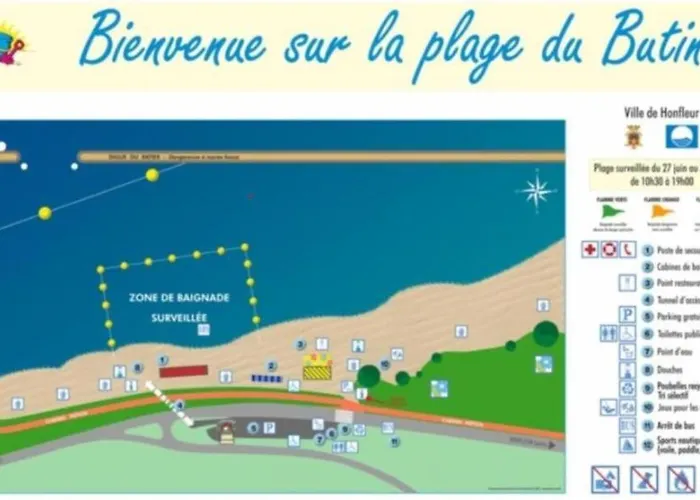 Le Spacieux Honfleur Plage 10Min Lägenhet